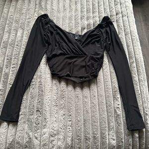 Windsor Black long sleeve shirt (small)